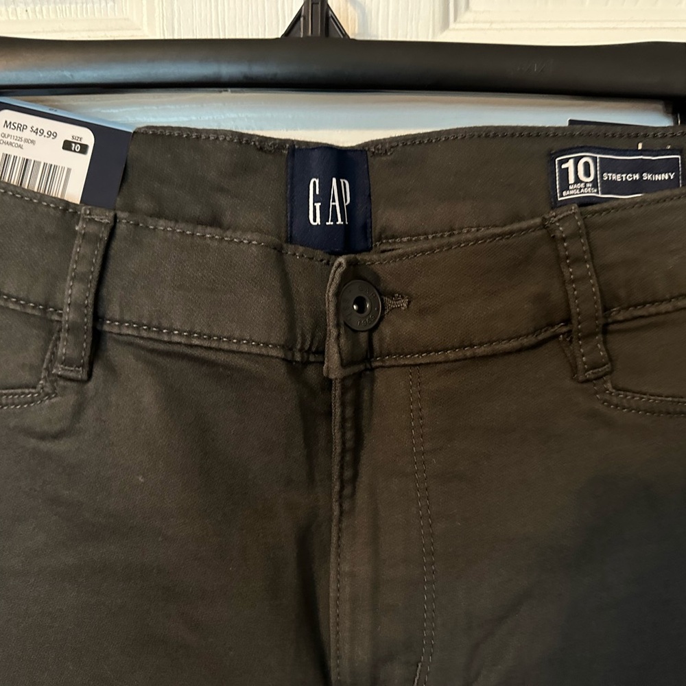 Grey Slim Fit chino Pants - Picture 6 of 6